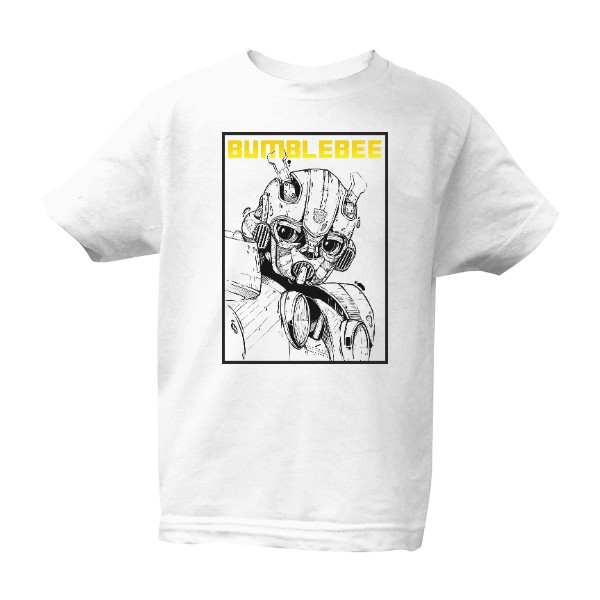 T-shirt Bumblebee with colorful text