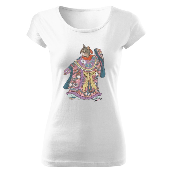 T-shirt Cat japanese princess Maňana